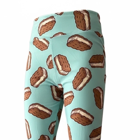 Ice Cream Sandwich! LuLaRoe TC Leggings - Picture 1 of 6
